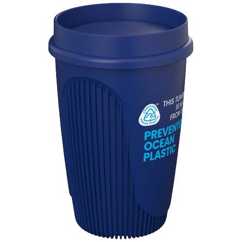 blue Vaso de 350 ml con tapa de 360°