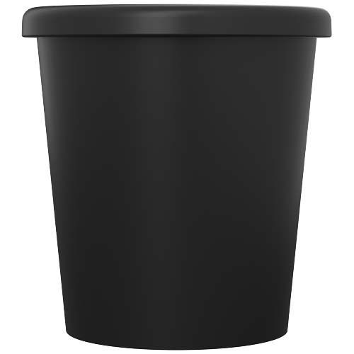 black Vaso de 100 ml con tapa