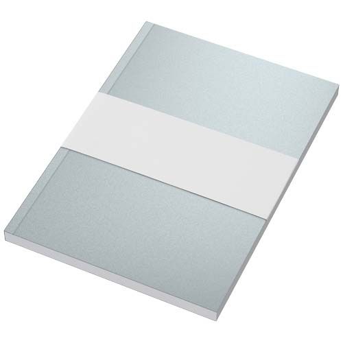 plateado Libreta A5 de tapa blanda metalizada - 100 hojas