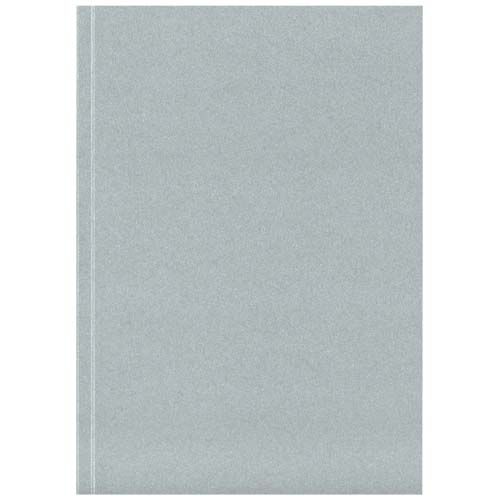 plateado Libreta A5 de tapa blanda metalizada - 100 hojas