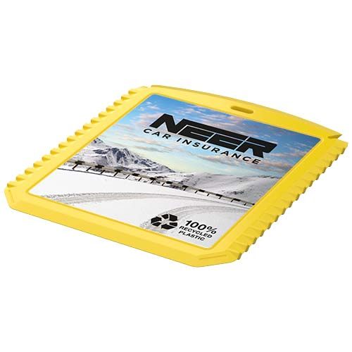 Rascador de hielo rectangular de plástico reciclado 