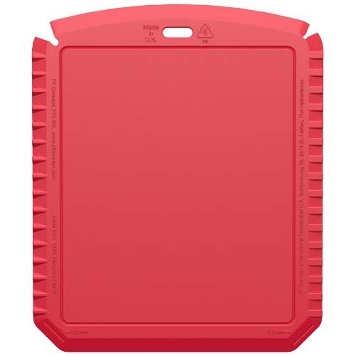 Rascador de hielo rectangular de plástico reciclado 