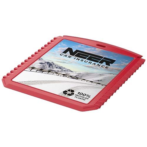 Rascador de hielo rectangular de plástico reciclado 