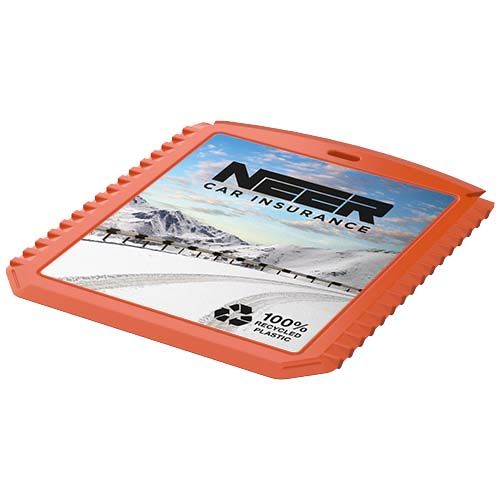 Rascador de hielo rectangular de plástico reciclado 