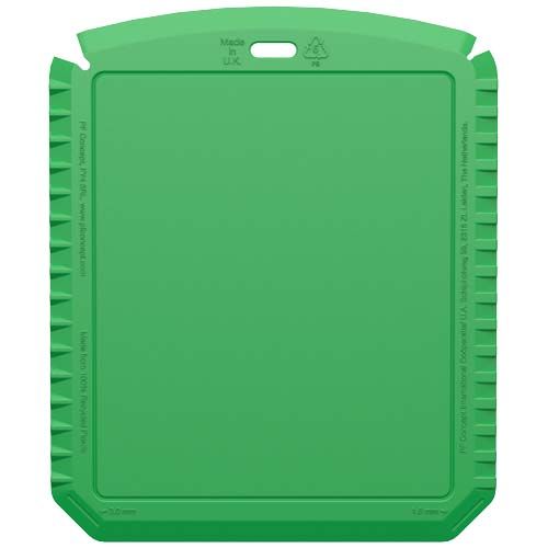 Rascador de hielo rectangular de plástico reciclado 