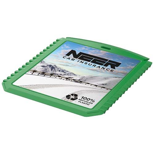 Rascador de hielo rectangular de plástico reciclado 