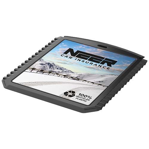 Rascador de hielo rectangular de plástico reciclado 