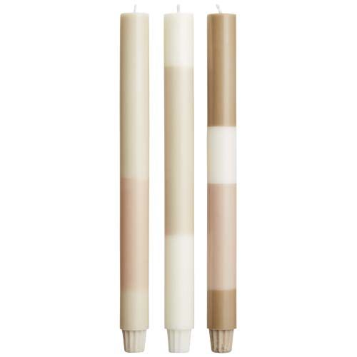 Bougies d’aspect craie Originalhome par lot de 4 - 2