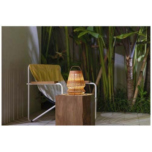 rojo de ladrillo Pantalla de lámpara portátil reciclada