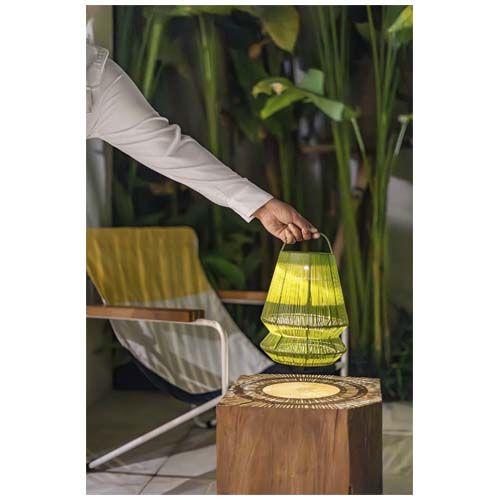 green Pantalla de lámpara portátil reciclada