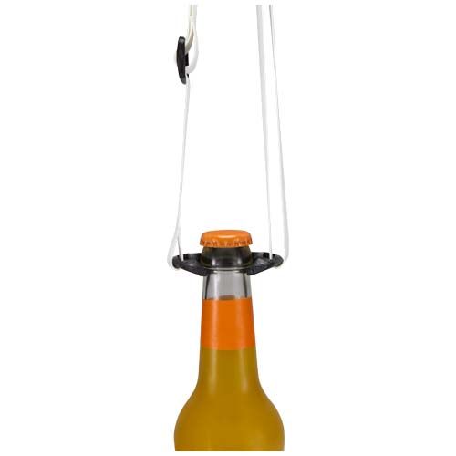 negro/blanco Lanyard de sublimación con portabotellas