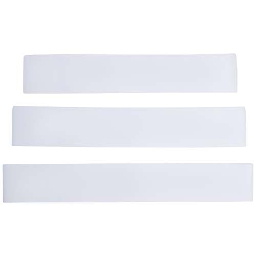 white Set de bandas de fitness de 3 piezas