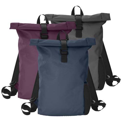 gray Mochila de material reciclado