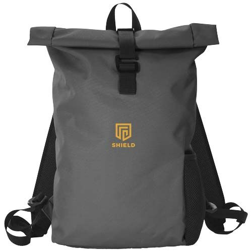 gray Mochila de material reciclado