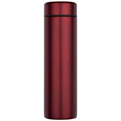 Termo de acero inoxidable de doble pared de 450 ml con colador de té 