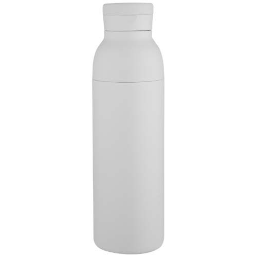 Botella de 650 ml con doble pared aislante de acero inoxidable reciclado RCS 