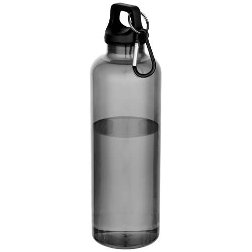 Bidón de 750 ml de plástico reciclado con certificado RCS y mosquetón 