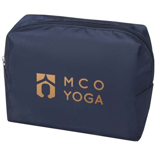 azul marino Bolsa de aseo de RPET GRS