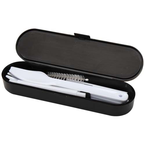 Set de cubiertos con tapa de bambú 