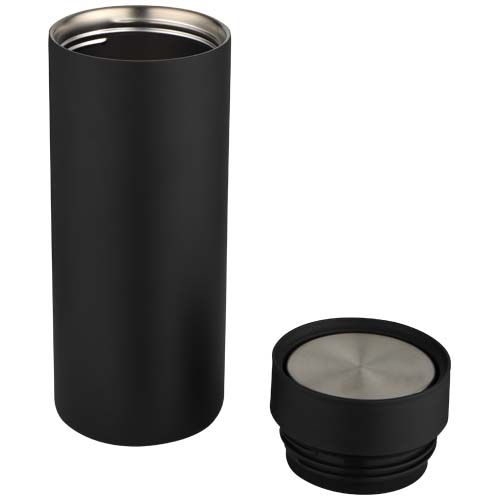 Botella de 650 ml de acero inoxidable reciclado con certificado RCS de doble pared con 3 tapas Iluminate