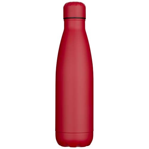 red Bidón de 750 ml de acero inoxidable reciclado con certificado RCS de una sola pared
