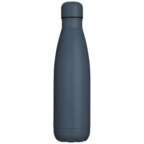 azul oscuro Bidón de 750 ml de acero inoxidable reciclado con certificado RCS de una sola pared