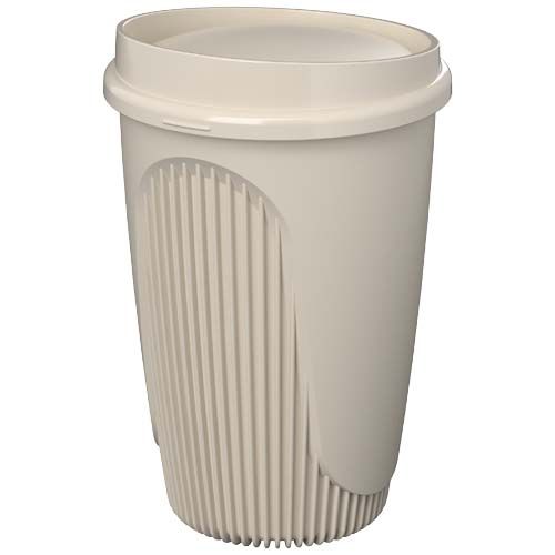 Vaso de 350 ml con tapa 