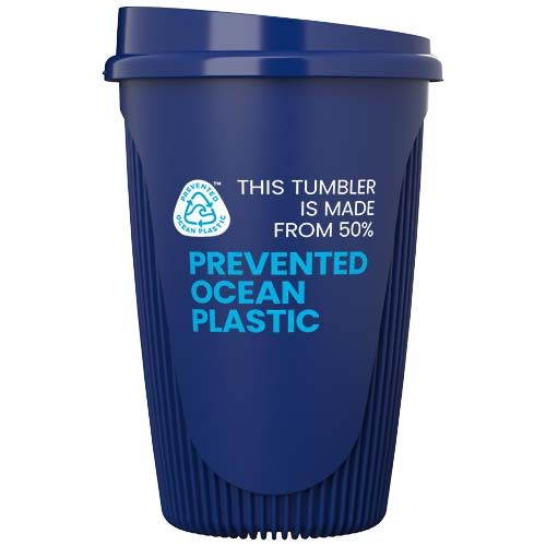 blue Vaso de 350 ml con tapa