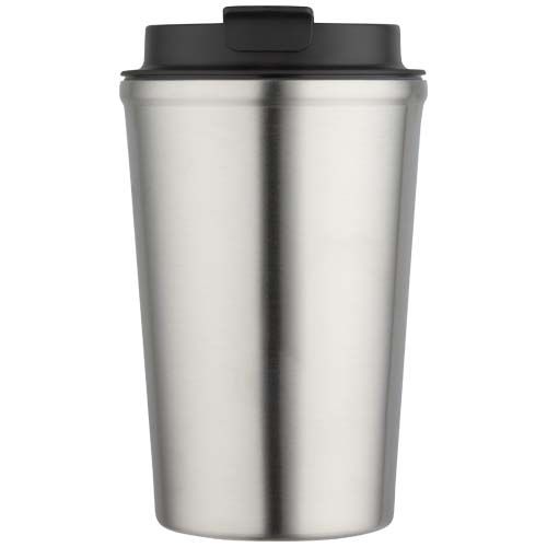 plateado mate Vaso de acero inoxidable con aislamiento de 350 ml