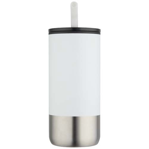 Vaso con aislamiento de 480 ml con certificado RCS y pajita 