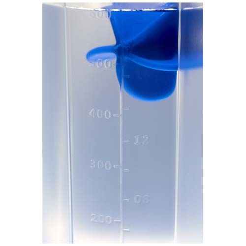 azulón Bidón deportivo de 700 ml con bola agitadora