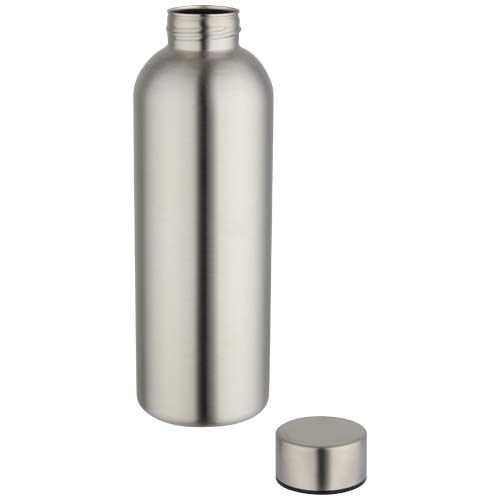 acero Botella de agua de 750 ml de acero inoxidable reciclado con pared simple y certificado RCS