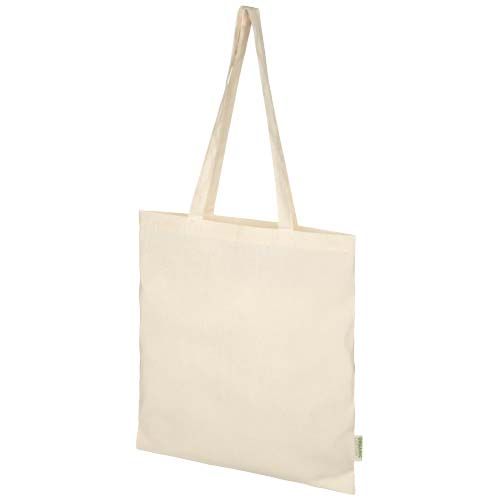 BOLSA TOTE DE 7 L ALGODÓN ORGÁNICO OCS DE 100 G/M² 
