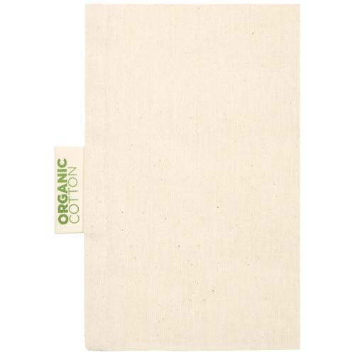 natural Bolsa Tote de 7 l algodón orgánico OCS de 100 g/m²