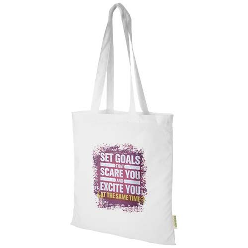 Bolsa Tote de 7 l algodón orgánico OCS de 140 g/m² 