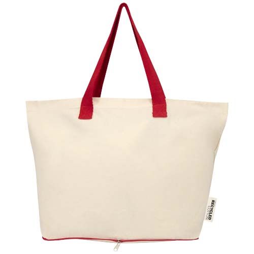 Bolsa Tote de 7 l de algodón reciclado GRS de 140 g/m² 