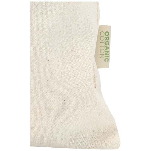 natural Bolsa de regalo algodón orgánico OCS de 140 g/m² - 42 x 30 cm