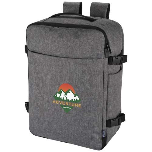 gris chiné Mochila viaje de 17