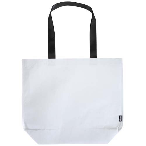 Bolsa Tote gran tamaño de 30l de material reciclado GRS con doble laminado 
