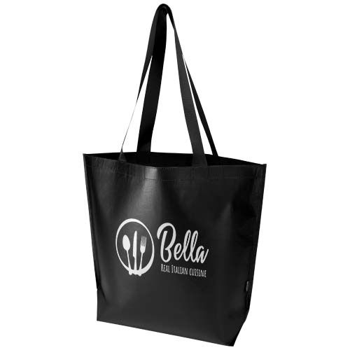 Bolsa Tote gran tamaño de 30l de material reciclado GRS con doble laminado 