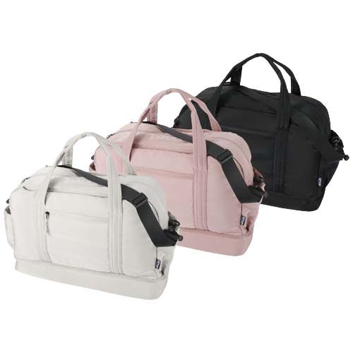 rosa empolvado Bolsa de lona de 30l con material reciclado GRS y fondo aislante