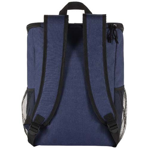 azul cobalto Mochila picnic nevera de 20l con material reciclado GRS incluyendo set de cubiertos