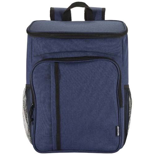 azul cobalto Mochila picnic nevera de 20l con material reciclado GRS incluyendo set de cubiertos
