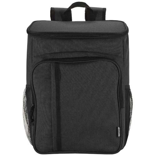 antracita chiné Mochila picnic nevera de 20l con material reciclado GRS incluyendo set de cubiertos