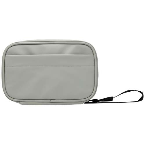 gray Organizador tecnológico de 1 L con material reciclado GRS Resi Plus