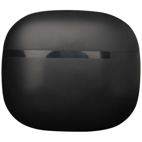 black Auriculares True Wireless Bluetooth® de plástico reciclado con almohadillas de silicona