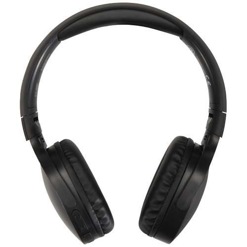 black Auriculares inalámbricos Bluetooth® de plástico reciclado