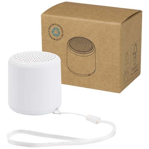 ALTAVOZ INALÁMBRICO BLUETOOTH® DE PLÁSTICO RECICLADO DE 3 W 