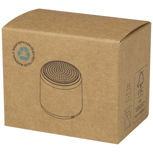 Altavoz inalámbrico Bluetooth® de plástico reciclado de 3 W 