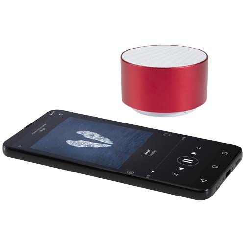 Altavoz inalámbrico Bluetooth® de aluminio reciclado de 3 W 